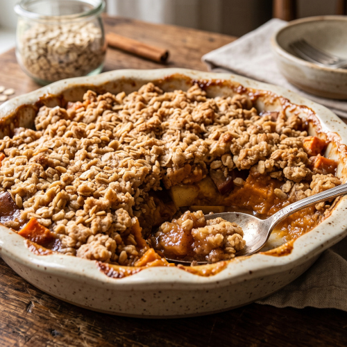 Sweet Potato & Apple Cobbler