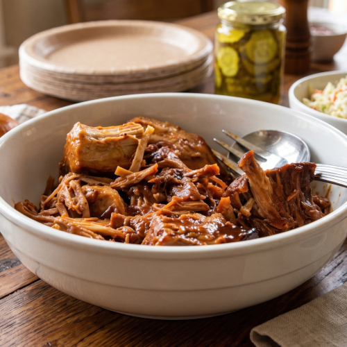 Slow-Cooked Barbecue Pork