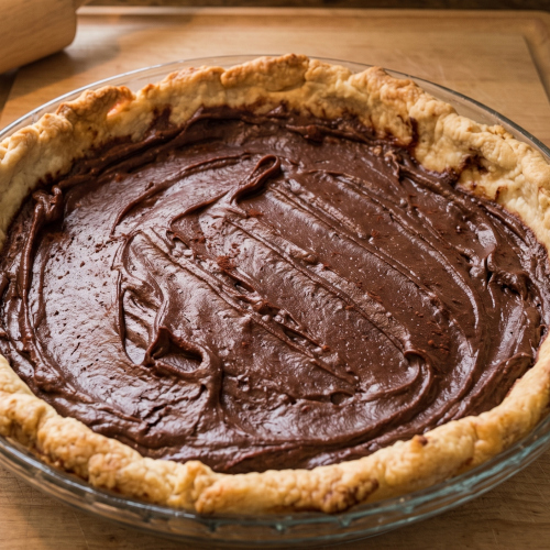 Baked Chocolate Pie