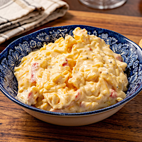 Peggy's Southern Style Home-Made Pimento Cheese