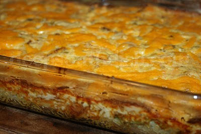 Chicken, Cheese & Rice Casserole