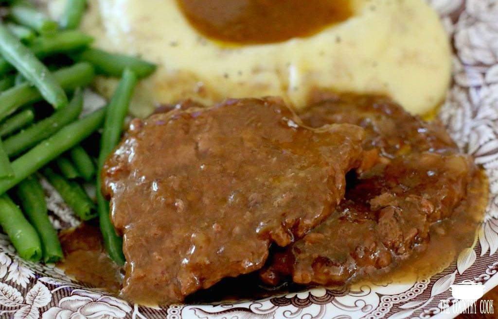 Cube Steak in Gravy