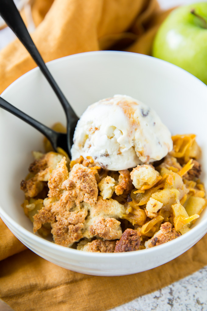 Sweet Potato & Apple Cobbler