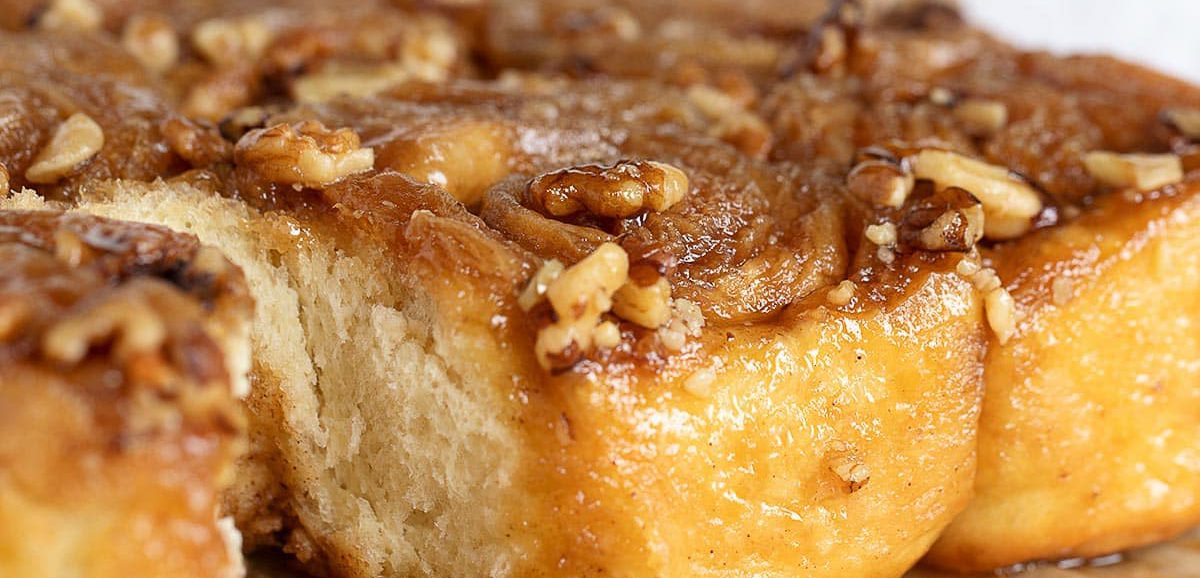 Maple Walnut Sticky Buns