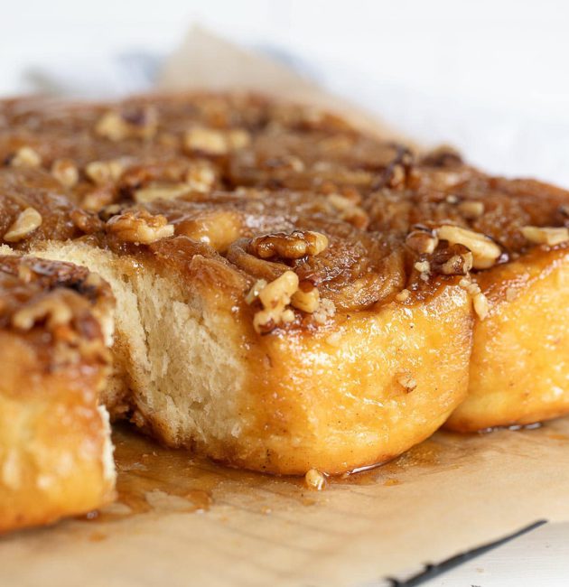 Maple Walnut Sticky Buns